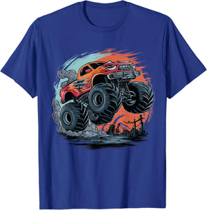Monster Truck for toddlers Youth & Adults T-Shirt - T-Shirt | Royal