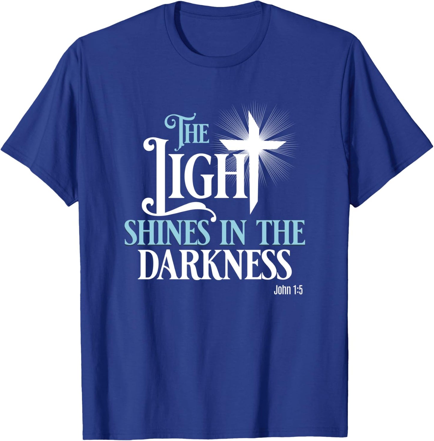 God Bible Verse Faith for Religious Women Religious Men T-Shirt - T-Shirt | Royal
