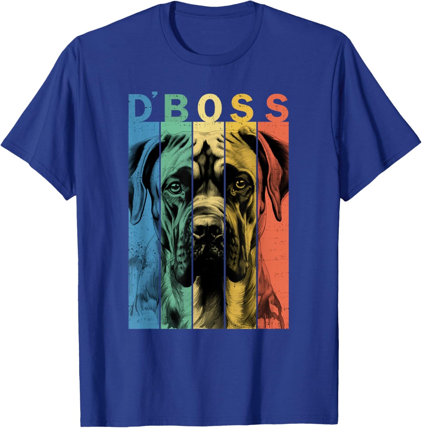Der lustige Boerboel Boss Mama Papa Hundeliebhaber T-Shirt - T-Shirt | Royal
