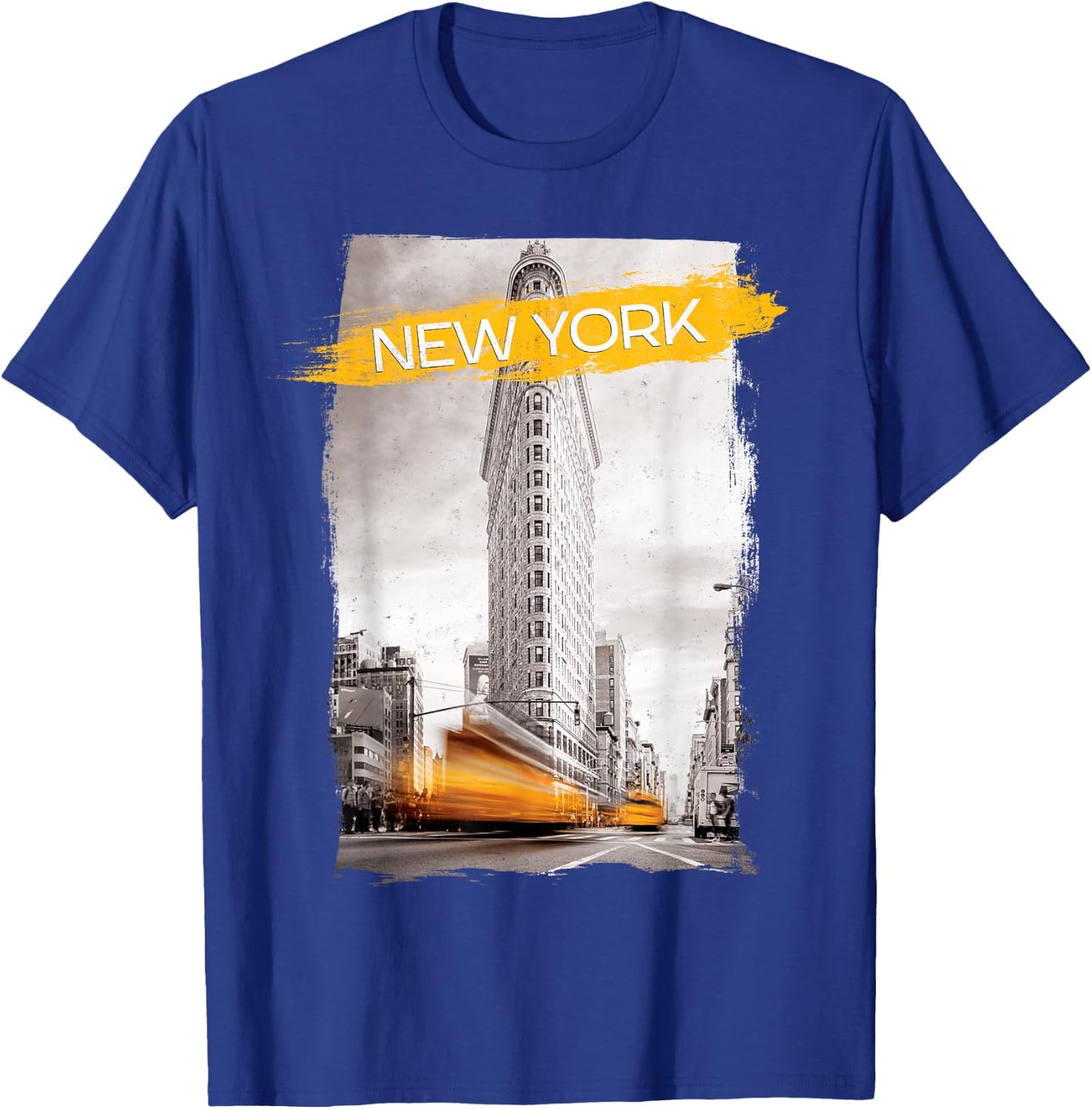 New York City, NYC Yellow Taxi Cab Classic T-Shirt - T-Shirt | Royal
