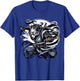 Werewolf Ninja Mystique Mythical Wolf Ninja Anime T-Shirt - T-Shirt | Royal