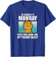 Garfield of Course It's Monday...Friday Face T-Shirt - T-Shirt | Royal