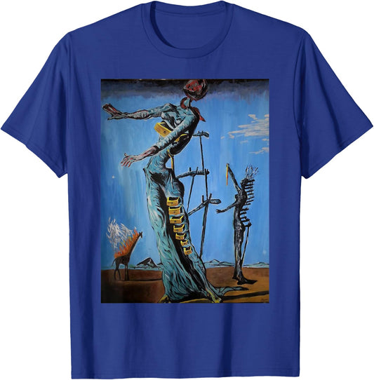 Famous Painting Illustration T-Shirt - T-Shirt | Royal