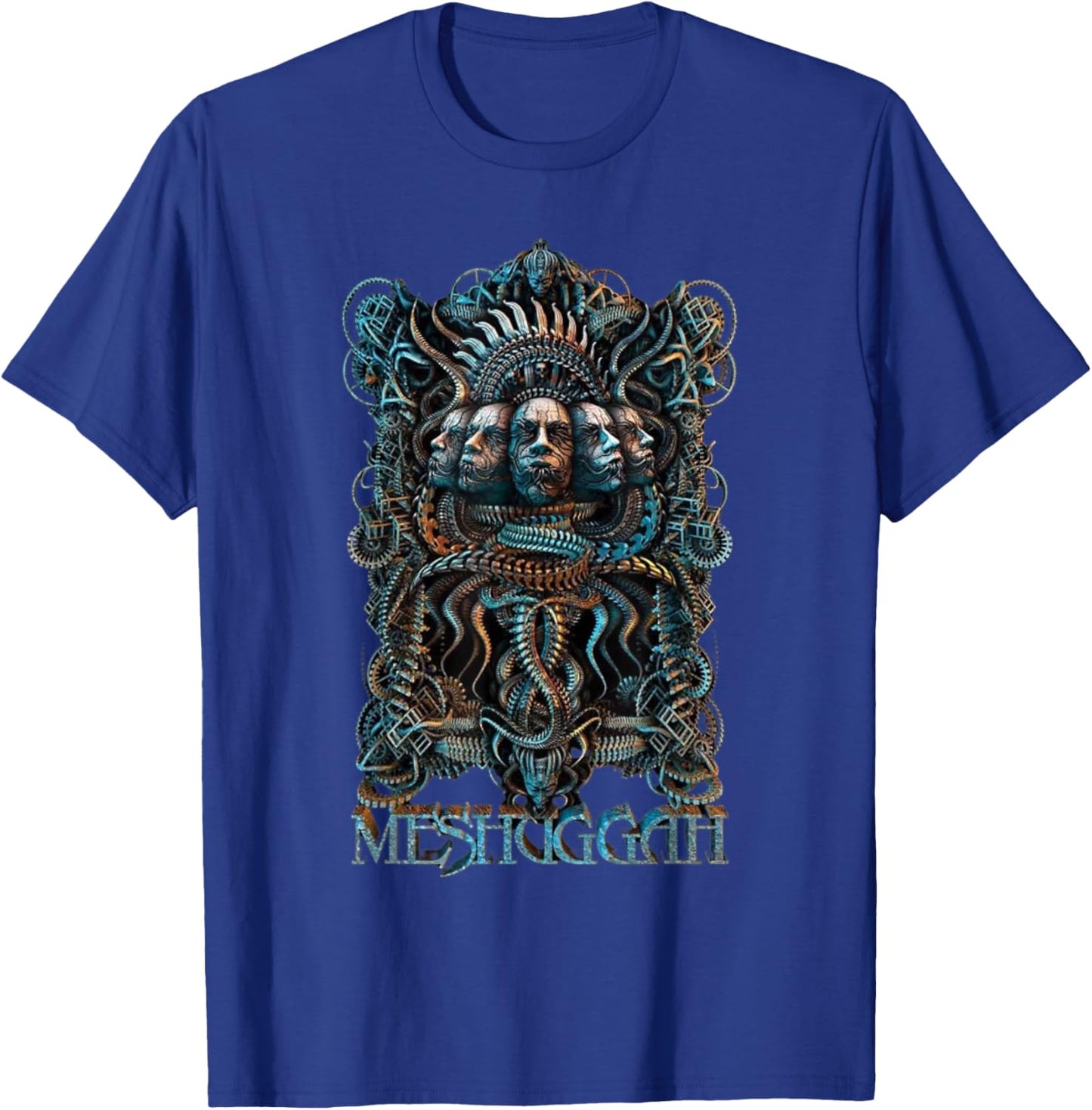 Christmas gifts for Meshuggah - Meshuggah Graphic Design T-Shirt - T-Shirt | Royal