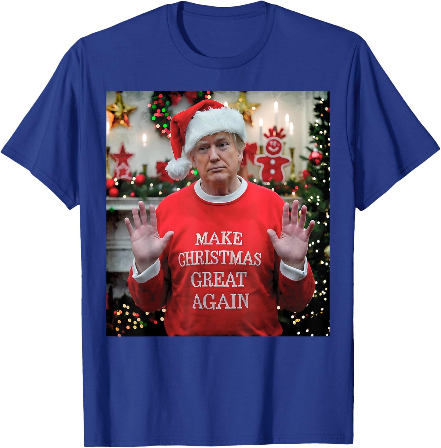 Make Christmas Great Again T-Shirt - T-Shirt | Royal