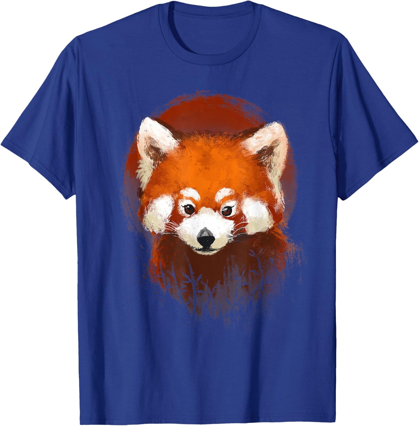 Cute Red Panda Sunset T-Shirt - T-Shirt | Royal