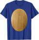 Funny Reindeer Belly DIY Christmas Costume Deer Xmas Holiday T-Shirt - T-Shirt | Royal