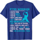 PTSD Warrior Shirt Men T-Shirt - T-Shirt | Royal