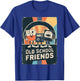 Funny Vintage Floppy Disk VHS Tape Old School Friends T-Shirt - T-Shirt | Royal