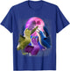 3 Albatrosses Howling At The Moon Funny Albatross Bird Lover T-Shirt - T-Shirt | Royal