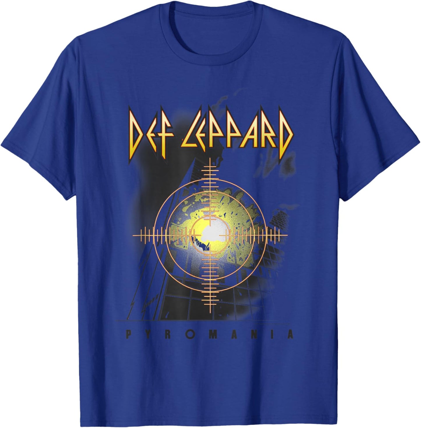 Def Leppard - Pyro T-Shirt - T-Shirt | Royal