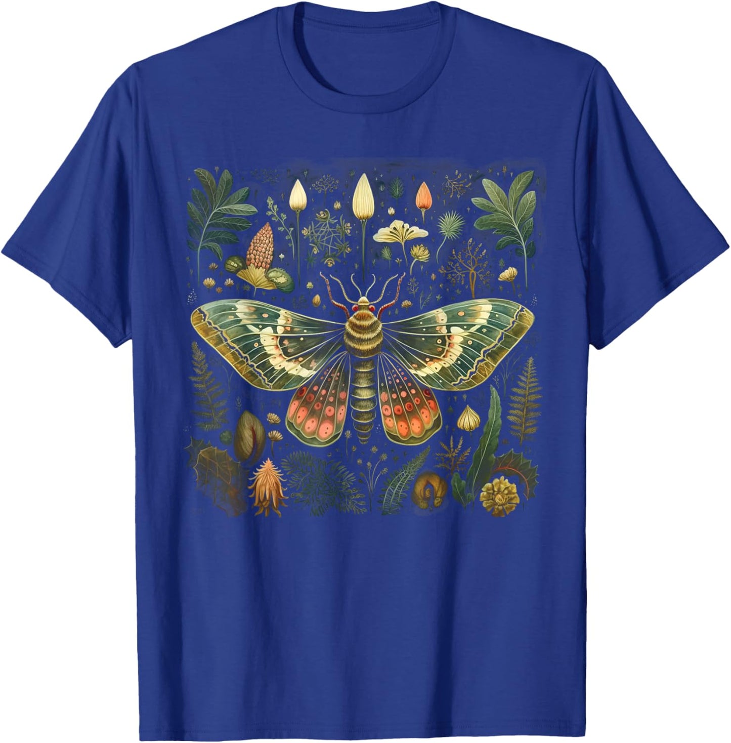 Fairy Grunge Fairycore Aesthetic Moth T-Shirt - T-Shirt | Royal