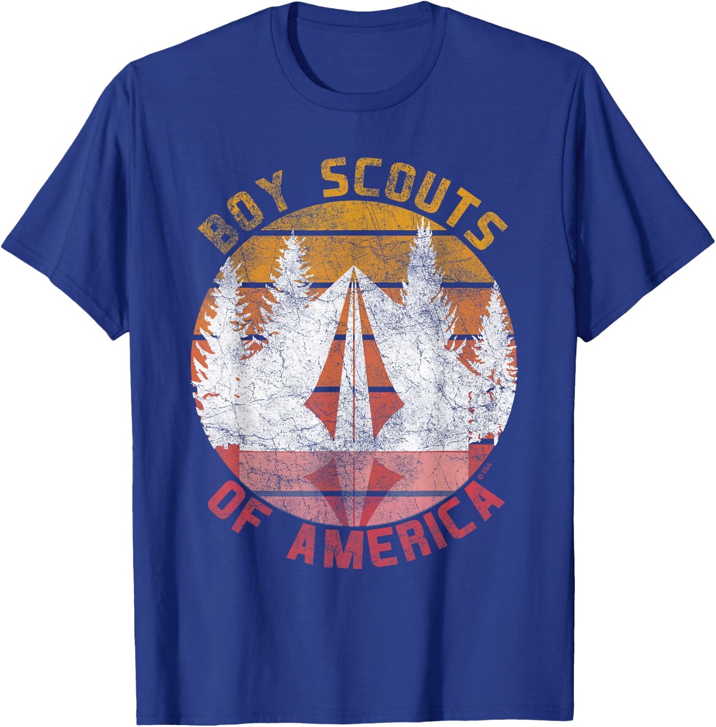 BSA Tent T-Shirt - T-Shirt | Royal
