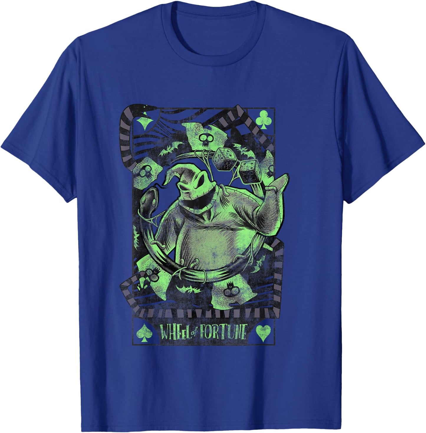 Disney The Nightmare Before Christmas Oogie Boogie Card Small T-Shirt - T-Shirt | Royal