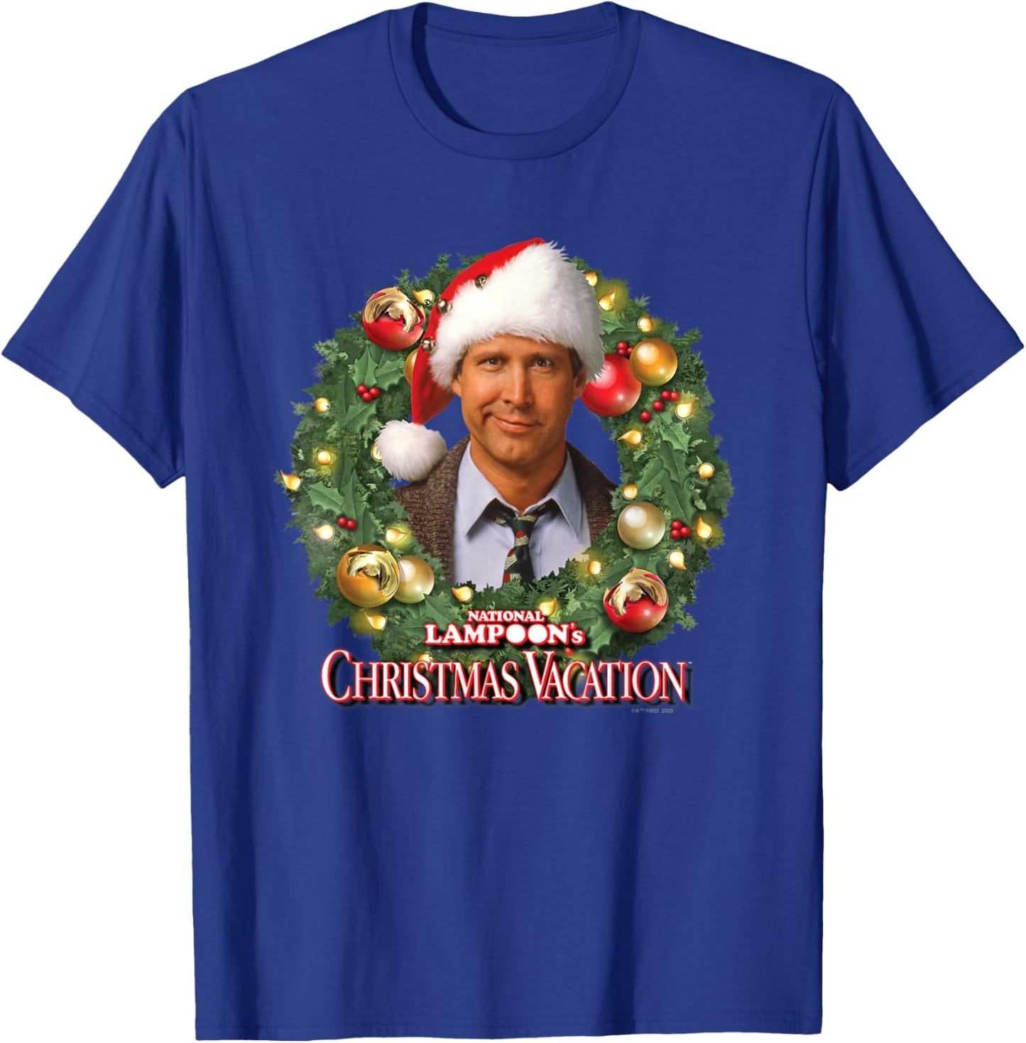 National Lampoon's Christmas Vacation - Wreath T-Shirt - T-Shirt | Royal