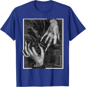 Georgia O’Keeffe Hands and Thimble T-Shirt - T-Shirt | Royal
