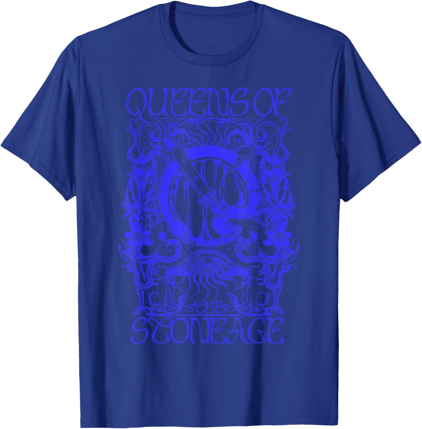 Official Queens of The Stone Age Illustrated T-Shirt - T-Shirt | Royal