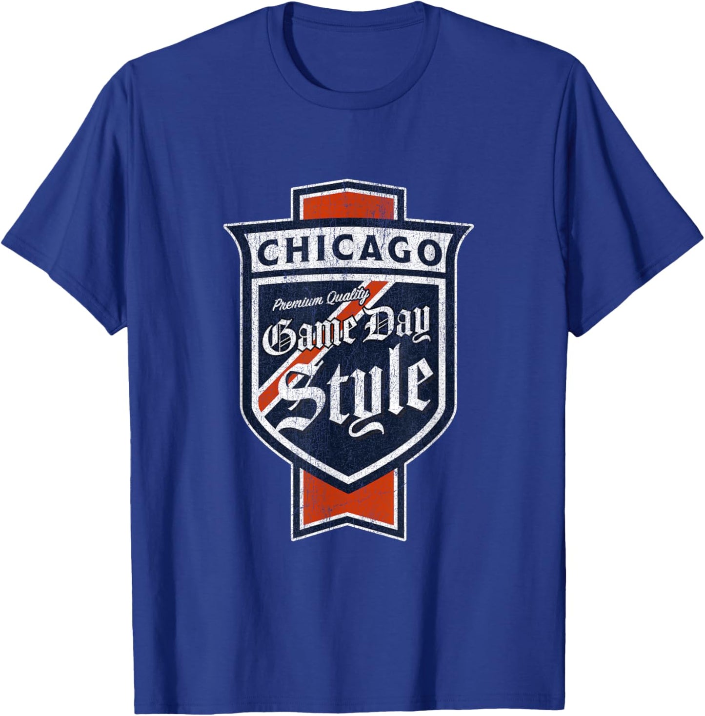 Chicago Pride - Windy City Classic Beer Label T-Shirt - T-Shirt | Royal