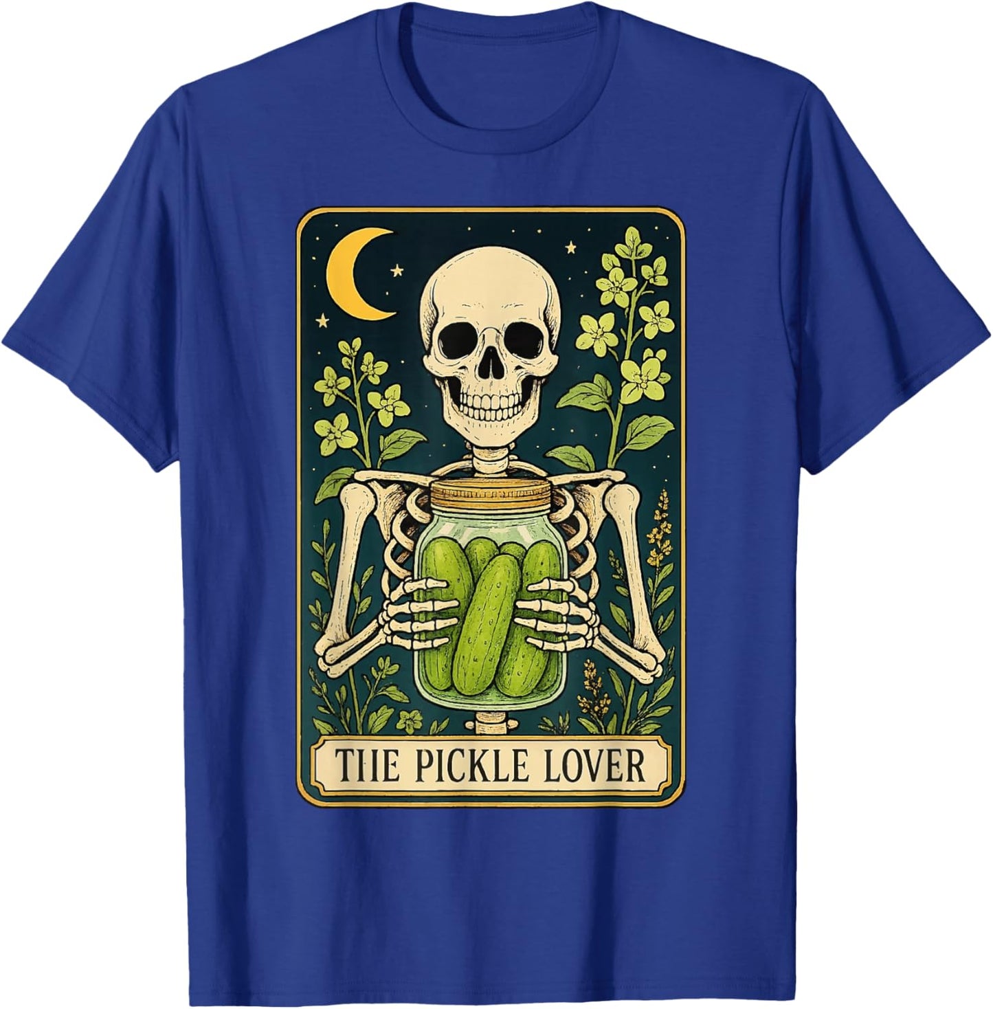 The Pickle Lover Tarot Card T-Shirt - T-Shirt | Royal