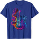 Guitar musician electric guitars player gifts -Adults Black Short Sleeve Small T-Shirt - T-Shirt | Royal