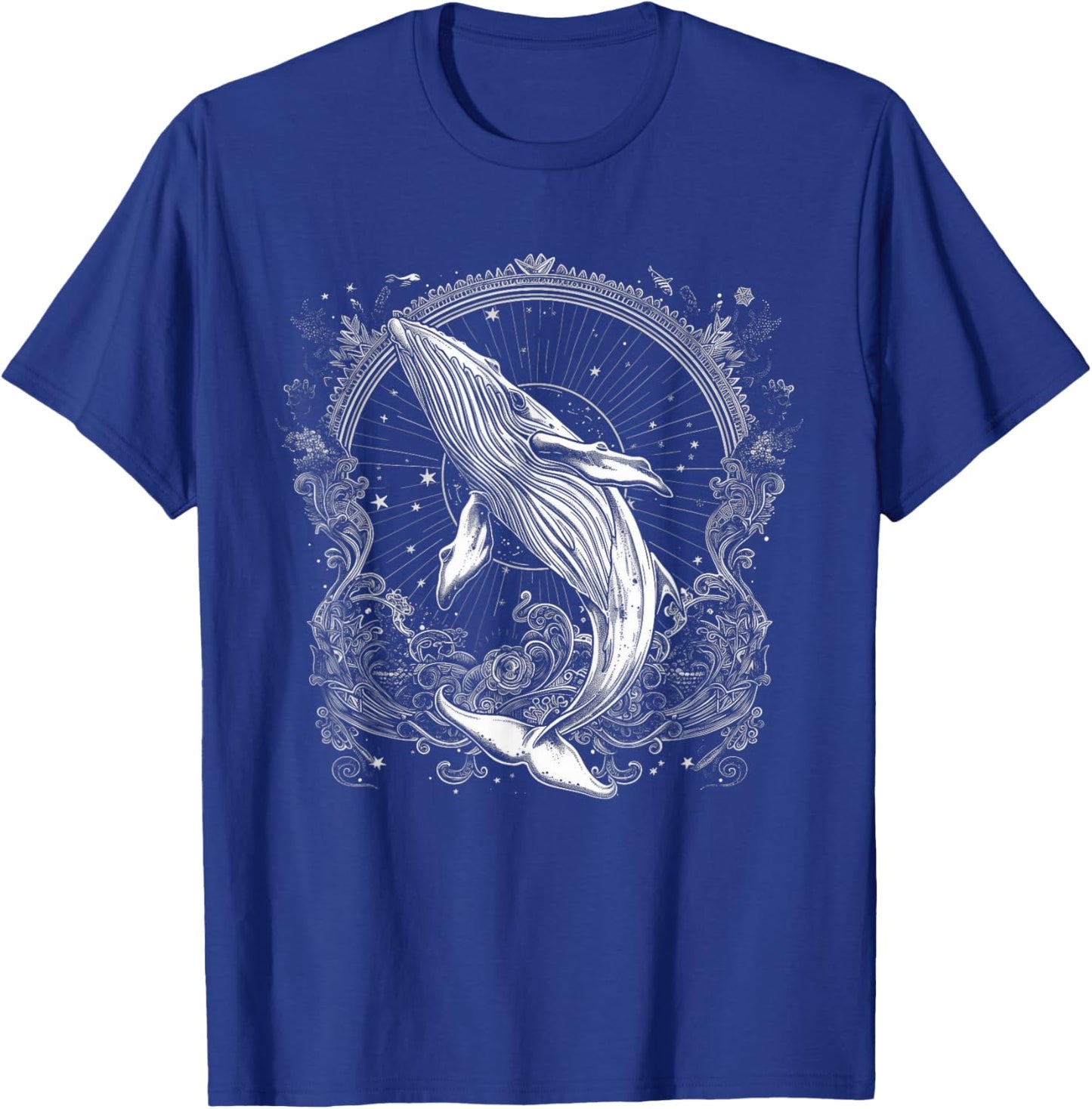 Blue Whale Humpback Whale Lover T-Shirt - T-Shirt | Royal