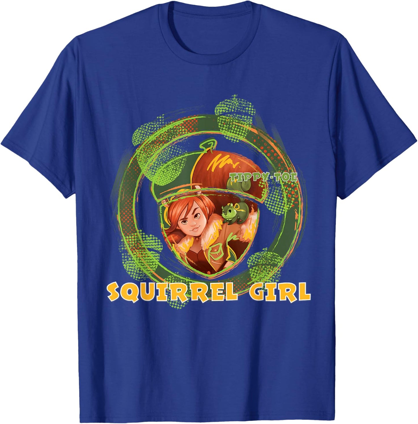 Marvel Rising secret Warriors Squirrel Girl Symbol Fill T-Shirt - T-Shirt | Royal