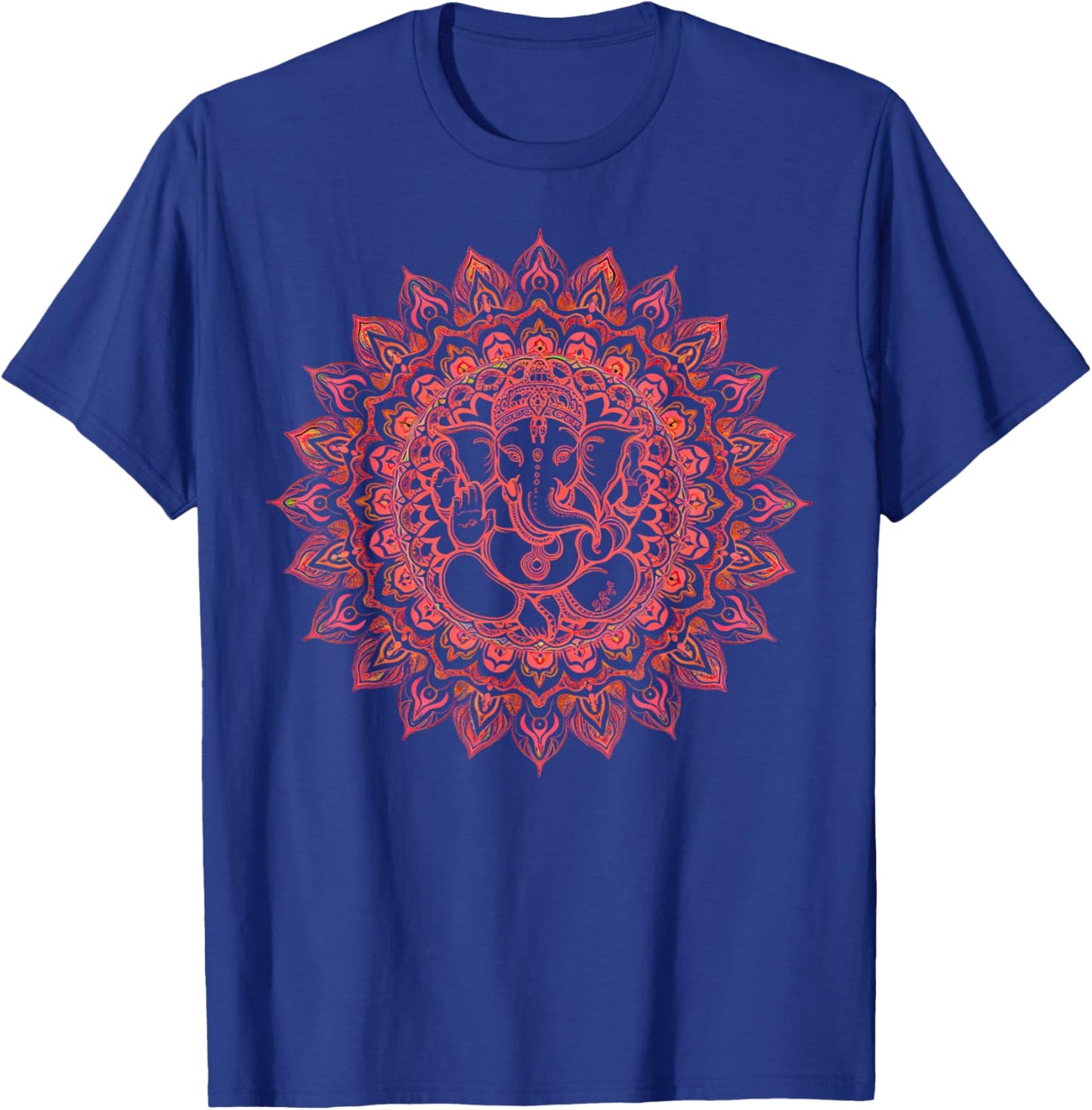 Hindu Ganesha Puja Elephant God India Meditation Yoga Murti T-Shirt - T-Shirt | Royal