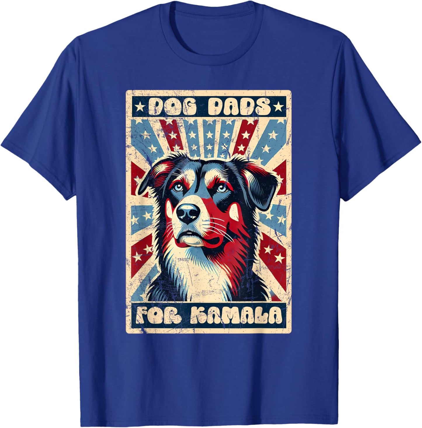 Dog Dads For Kamala, This Dog Dad Votes Kamala Harris Women T-Shirt - T-Shirt | Royal