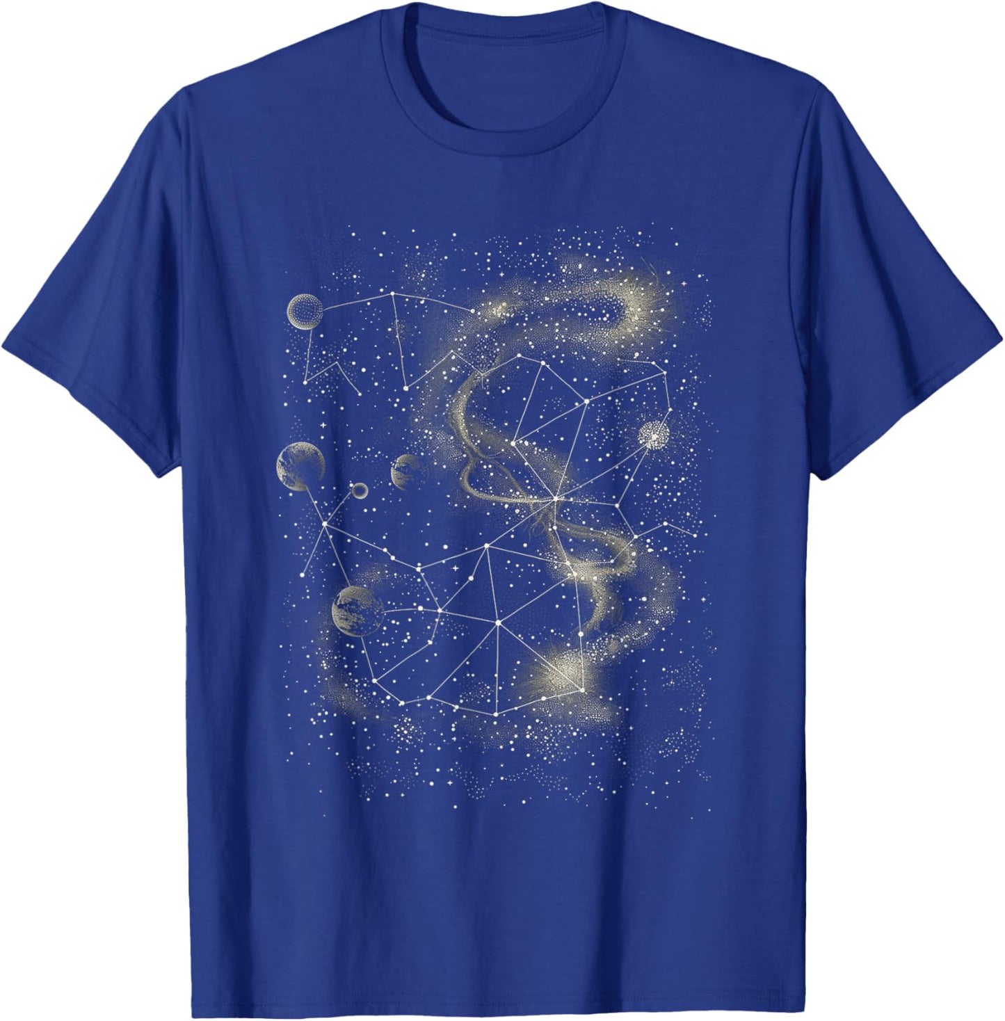 Constellation Dotwork T-Shirt - T-Shirt | Royal