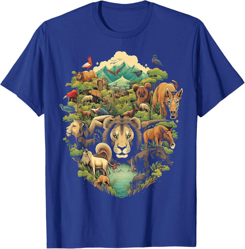 Animal Kingdom with a Variety of Animals in Their Natura