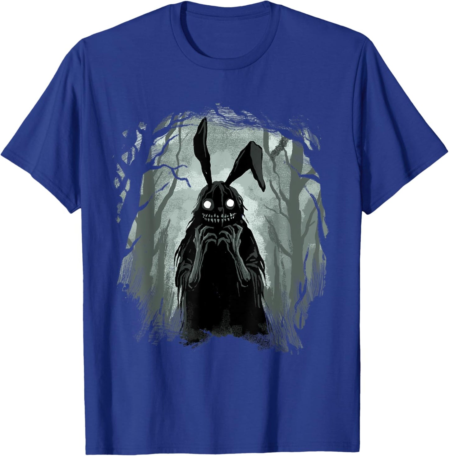 Gothic Shirt Creepy Bunny Goth Rabbit Evil Rabbit Weirdcore T-Shirt - T-Shirt | Royal
