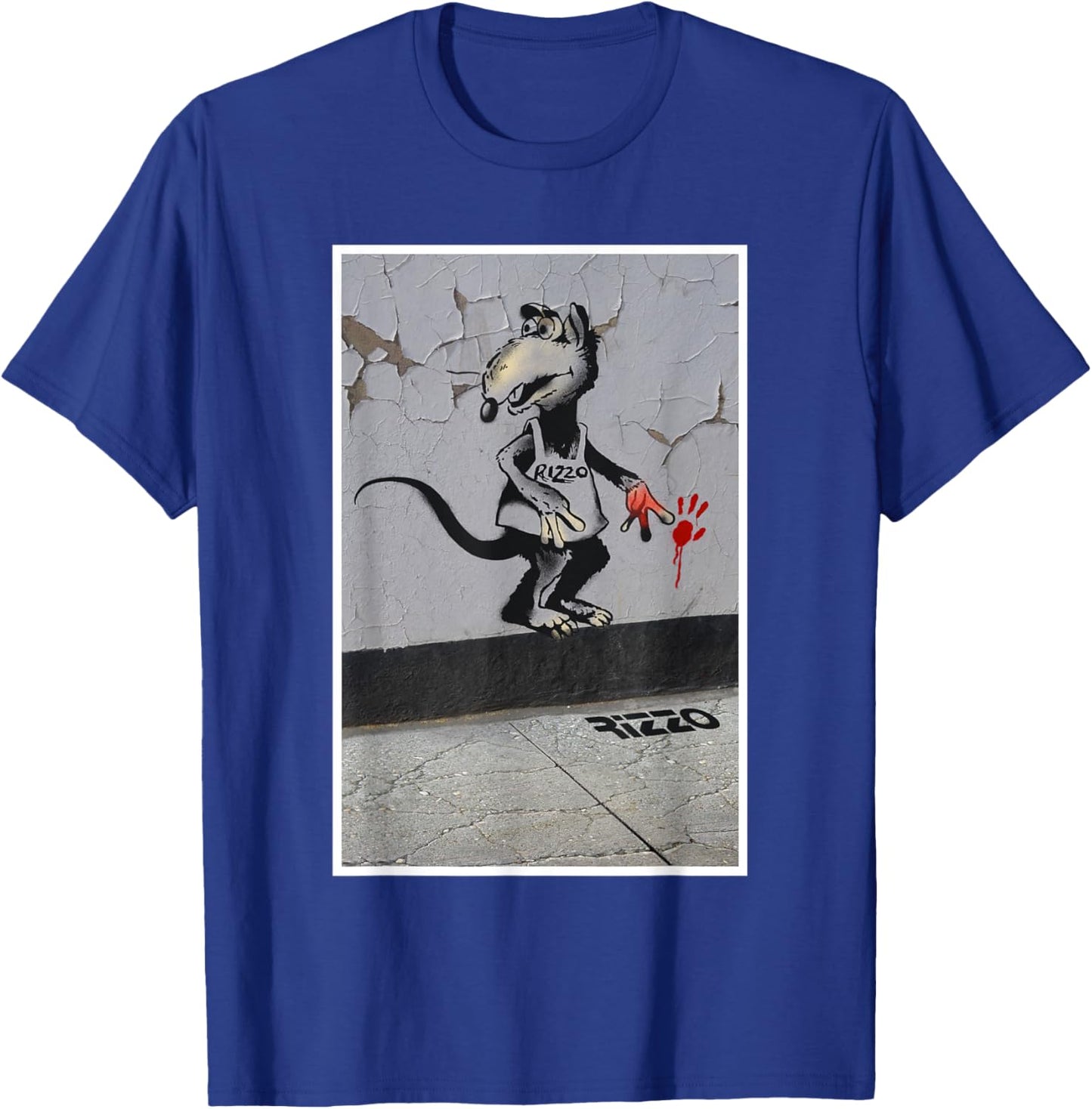 Disney The Muppets Rizzo Banksy’s Graffiti Inspired Big Shot T-Shirt - T-Shirt | Royal