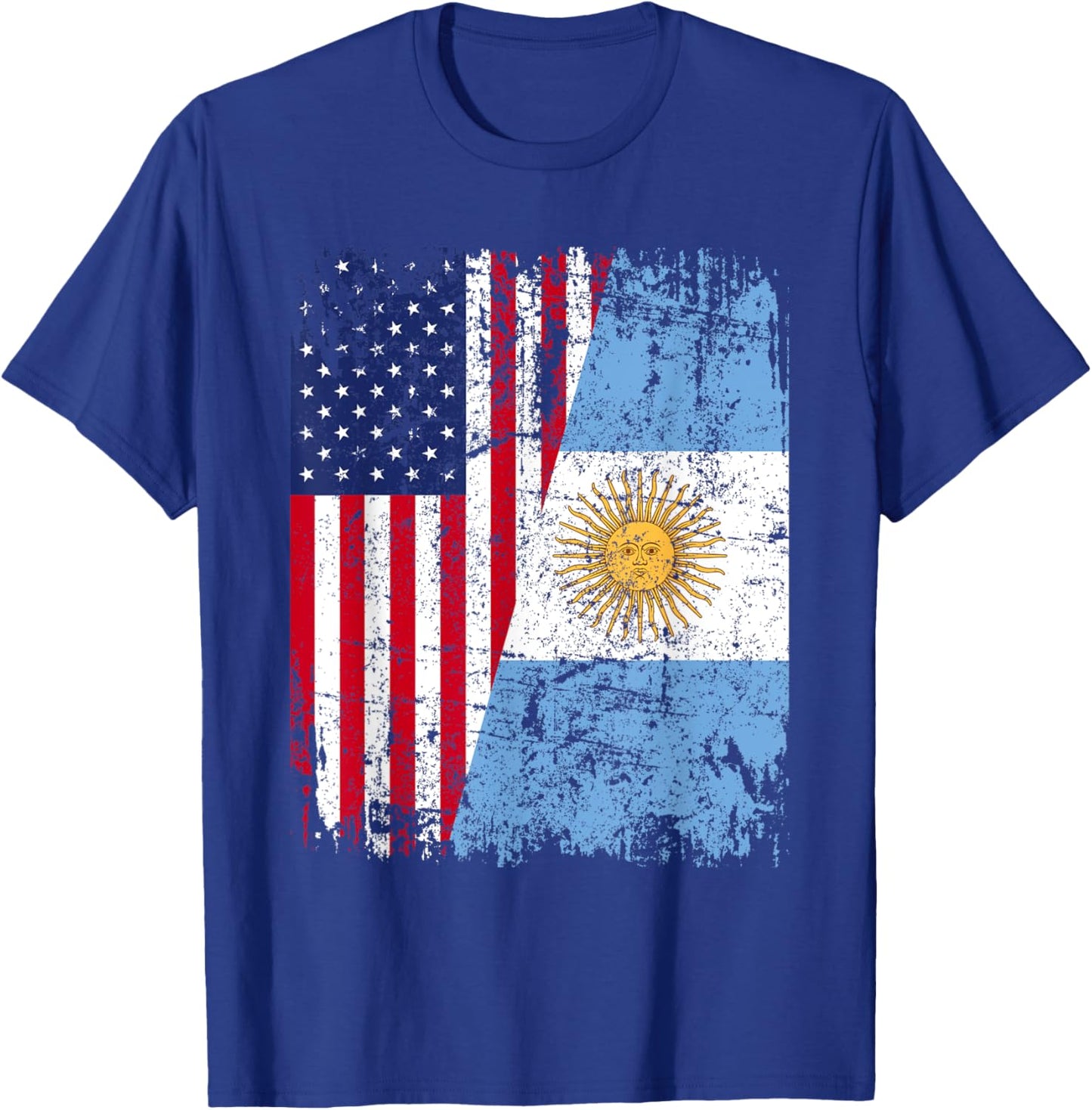 ARGENTINIAN American Flag | Men Women Kids | ARGENTINA T-Shirt - T-Shirt | Royal
