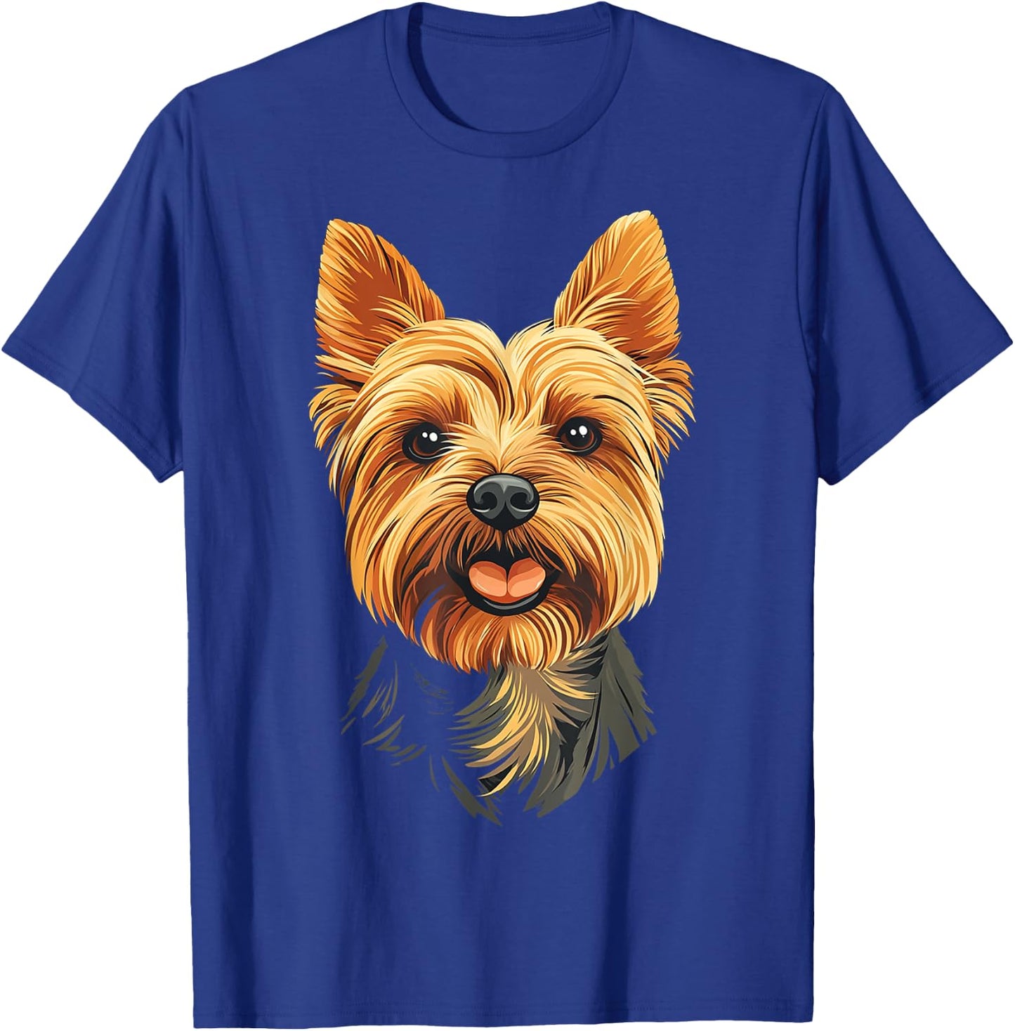Silky Terrier Dog Motif Pet Art Silky Terrier Men Women Kids T-Shirt - T-Shirt | Royal