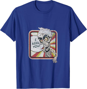Jeff Dunham Achmed The Dead Terrorist Retro Washed , Black, Small, Short Sleeve, Crew Collar, Polyester 100% T-Shirt - T-Shirt | Royal