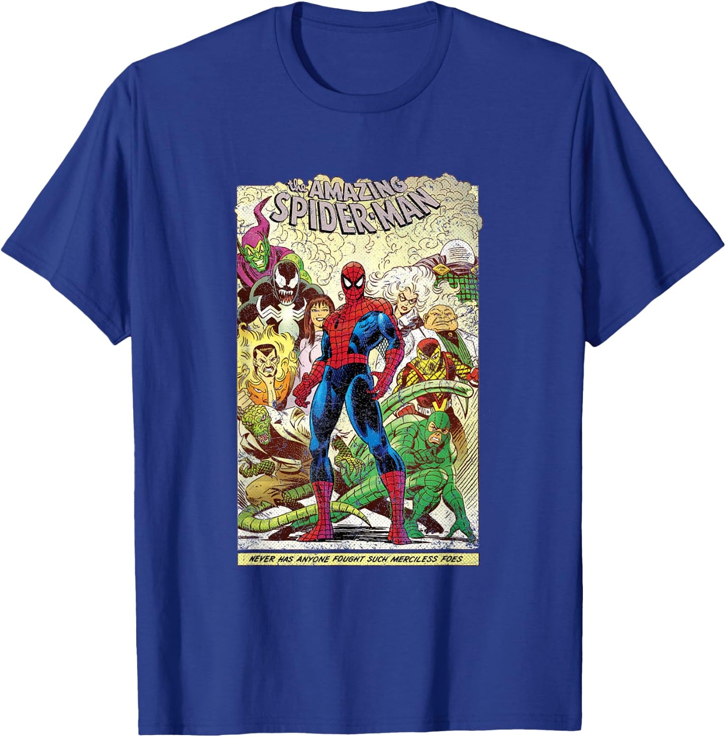 Marvel The Amazing Spider-Man Comic T-Shirt - T-Shirt | Royal
