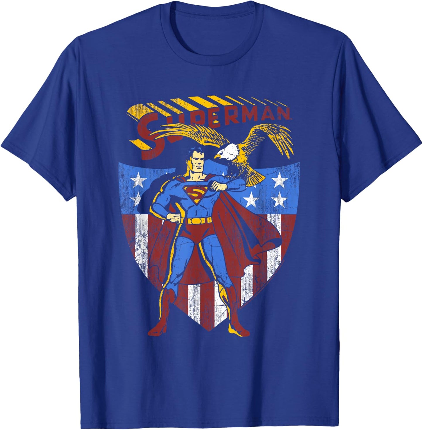 Superman All American T-Shirt - T-Shirt | Royal