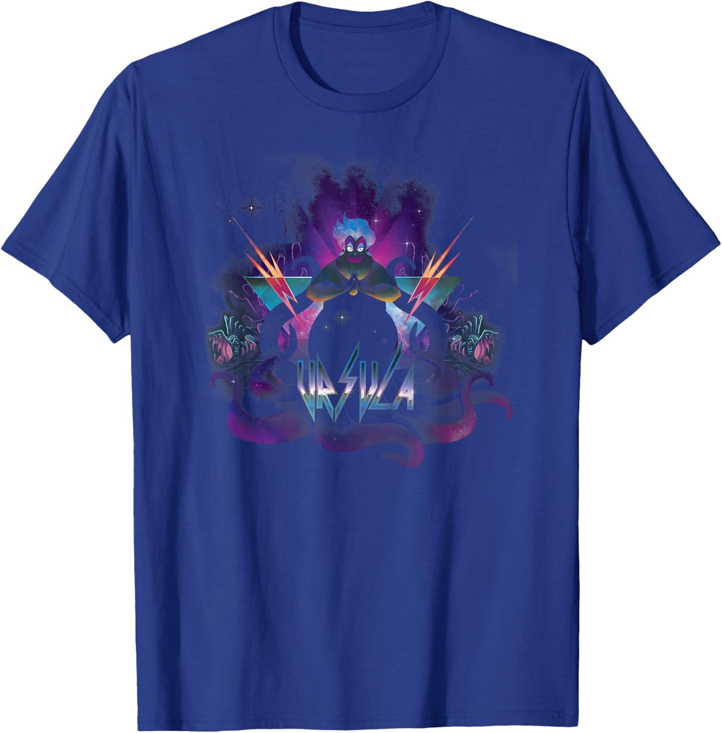 Disney Villains Ursula 80's Style Portrait T-Shirt - T-Shirt | Royal