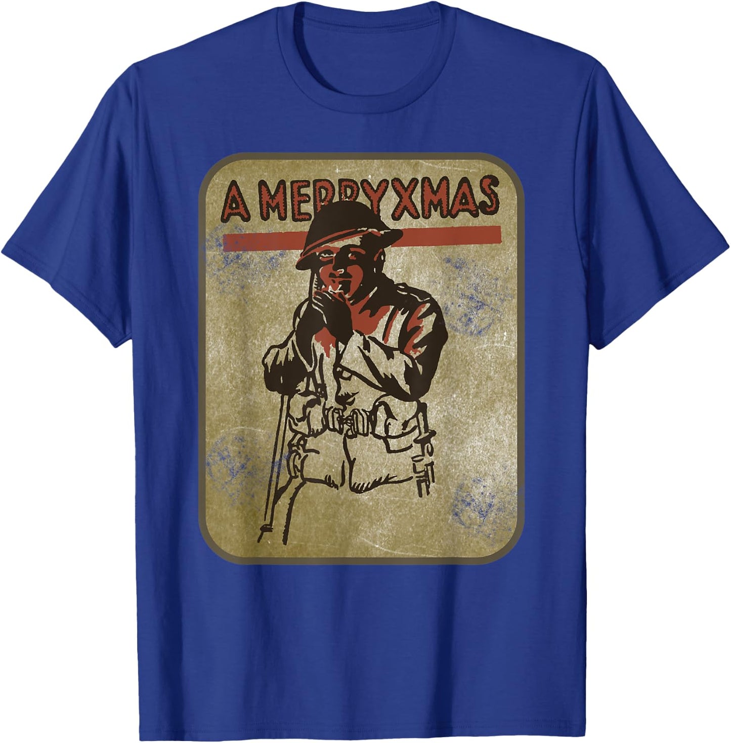 WW1 British Soldier First World War Christmas Xmas Gift T-Shirt - T-Shirt | Royal