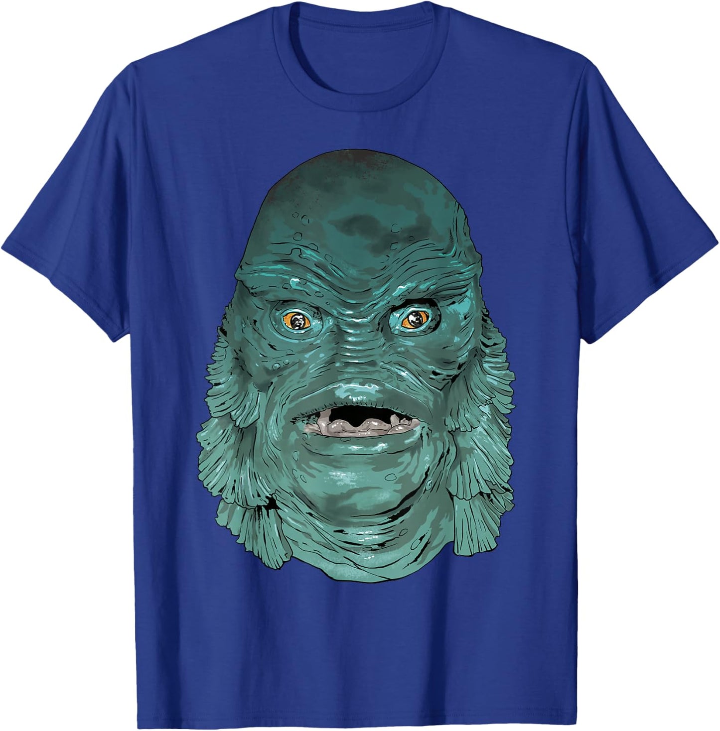 Universal Monsters Creature From The Black Lagoon Face T-Shirt - T-Shirt | Royal