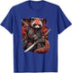 Red Panda Samurai Warrior Japanese Art T-Shirt - T-Shirt | Royal