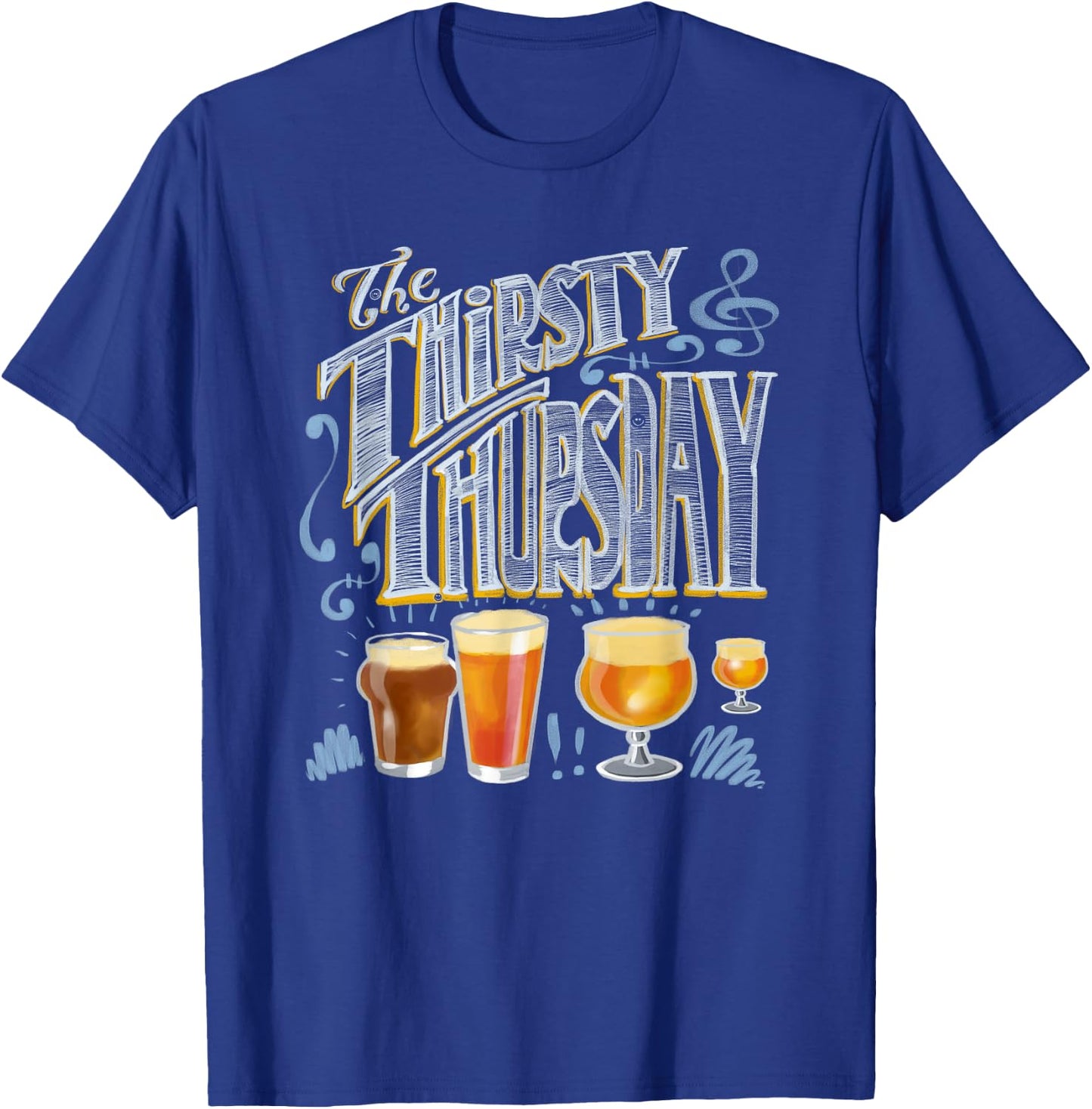 Thirsty Thursday beer T-Shirt - T-Shirt | Royal