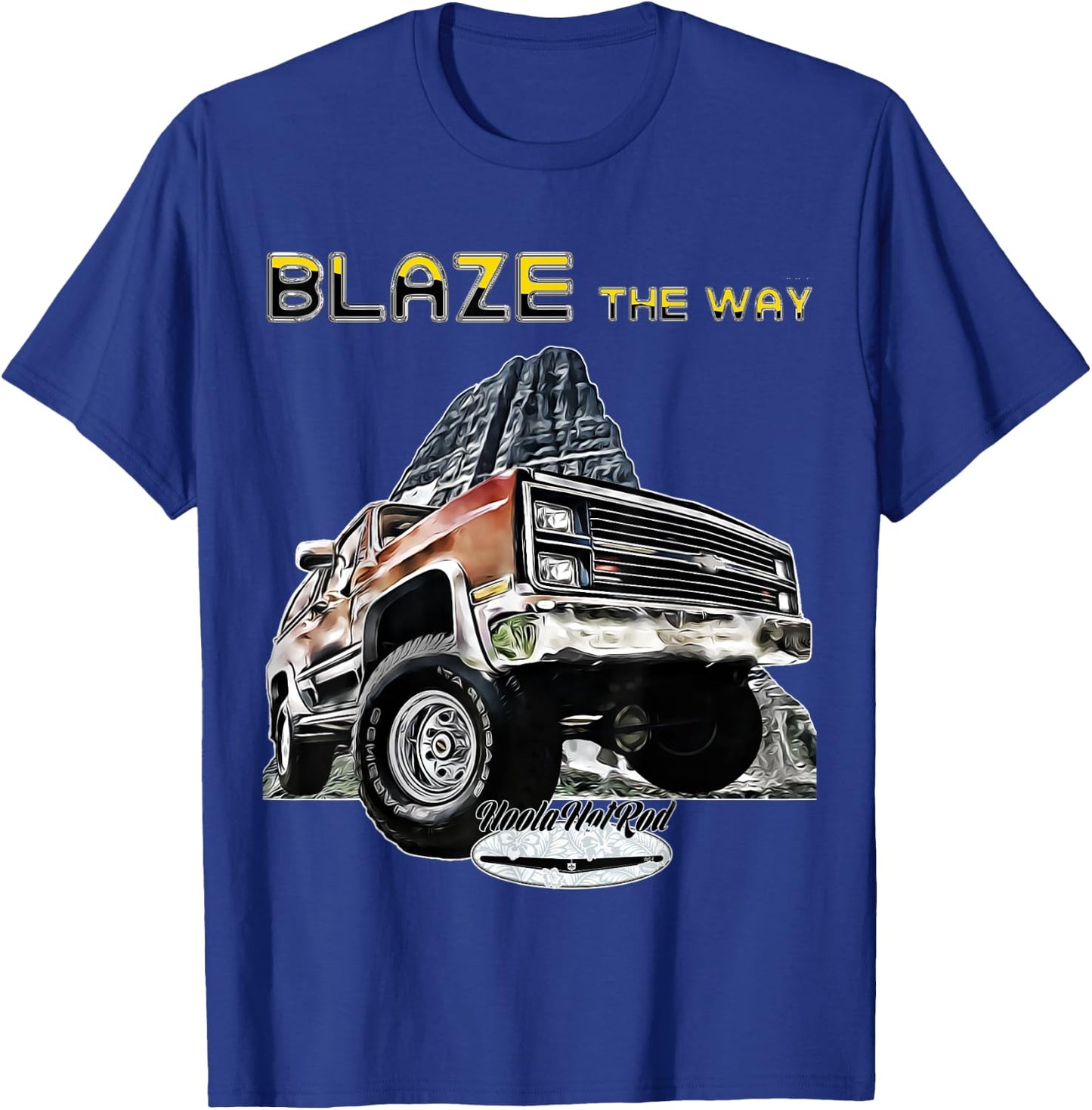 Blazer,Lifted Squarebody Truck,K5,Jimmy,Suburban,Silverado T-Shirt - T-Shirt | Royal