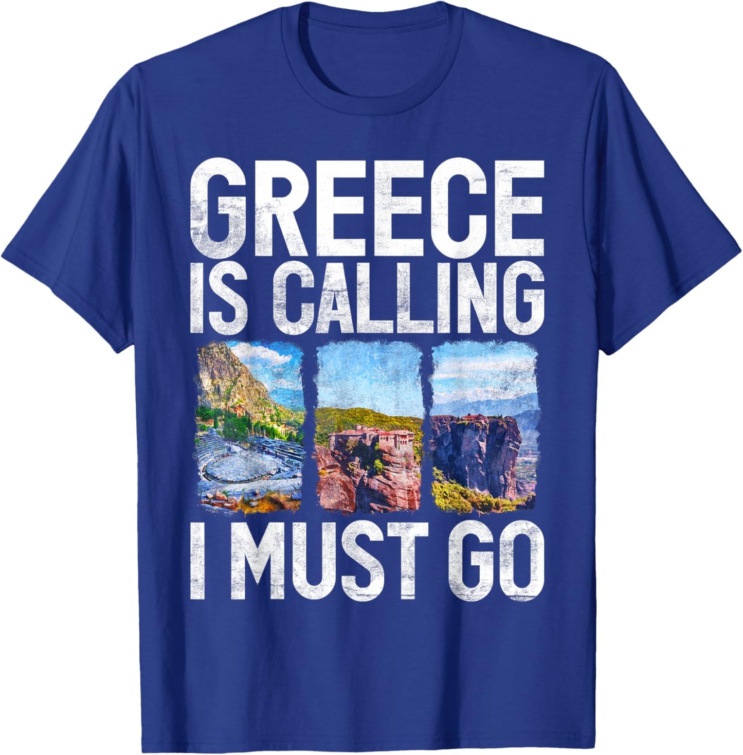 Greece is Calling i must go Greek T-Shirt - T-Shirt | Royal