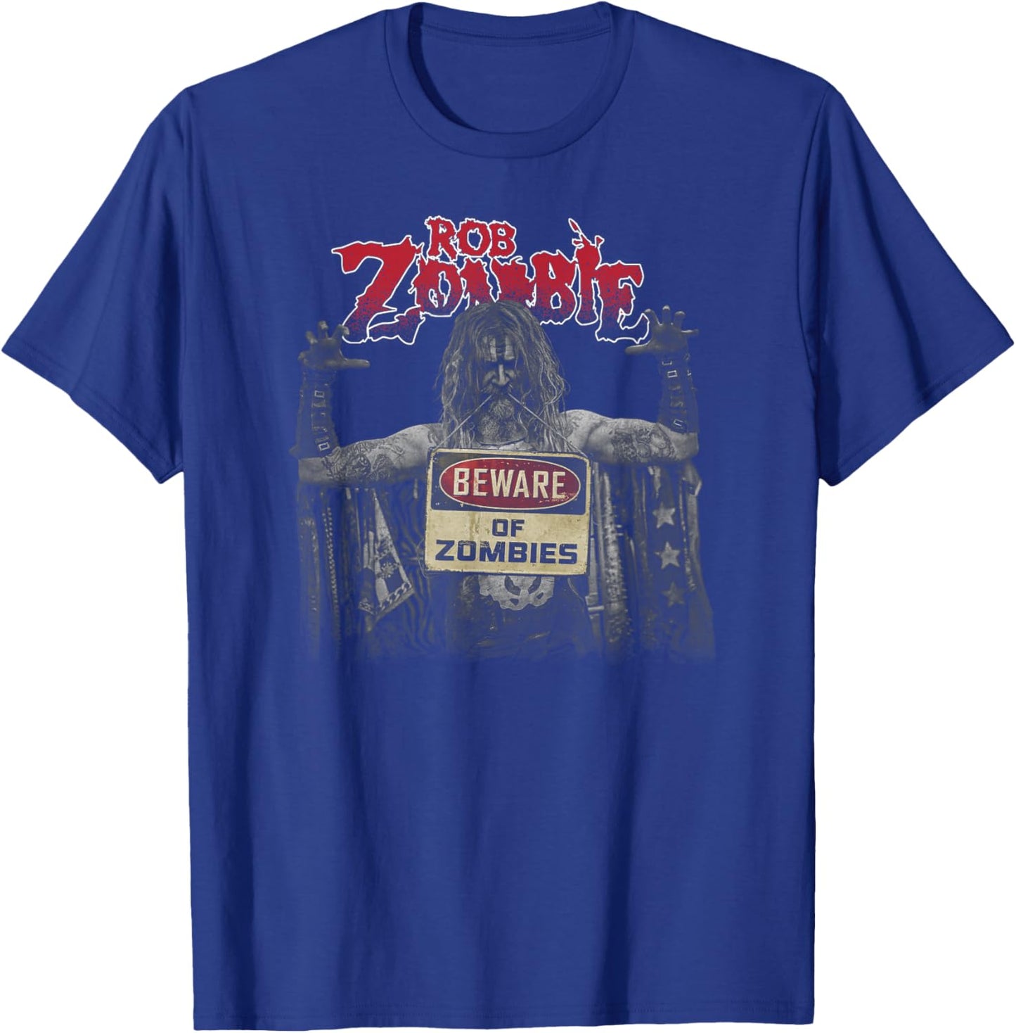 Rob Zombie – Beware Of Zombies T-Shirt - T-Shirt | Royal