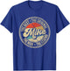 Retro Mike Name Saying Funny Mike T-Shirt - T-Shirt | Royal