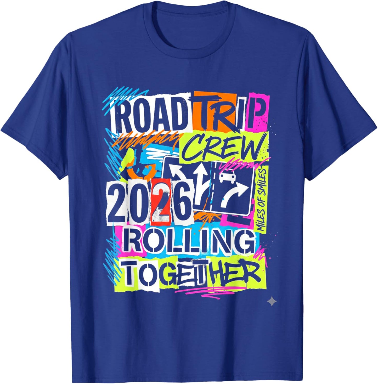 Rolling Together Family Trip T-Shirt - T-Shirt | Royal