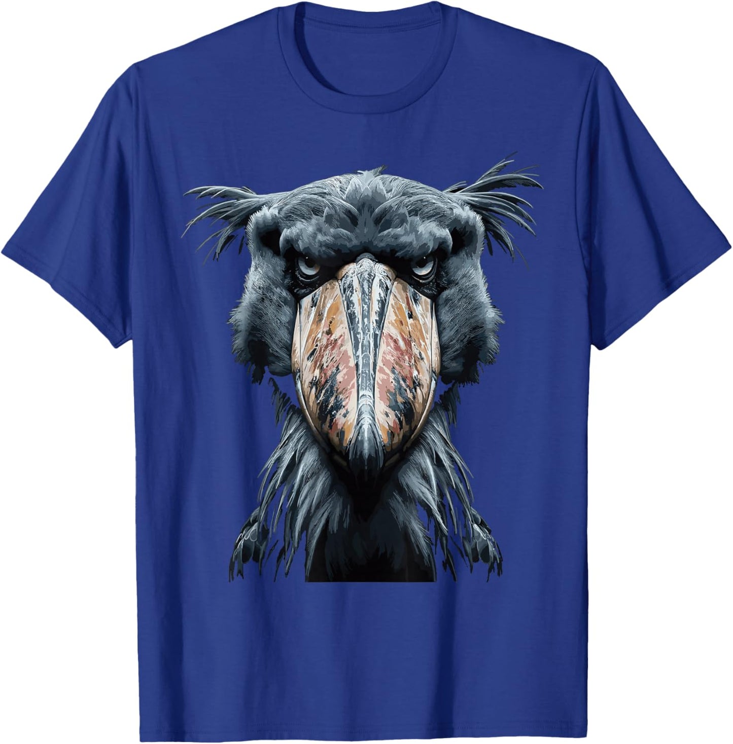Majestic Shoebill Storks Portrait T-Shirt - T-Shirt | Royal