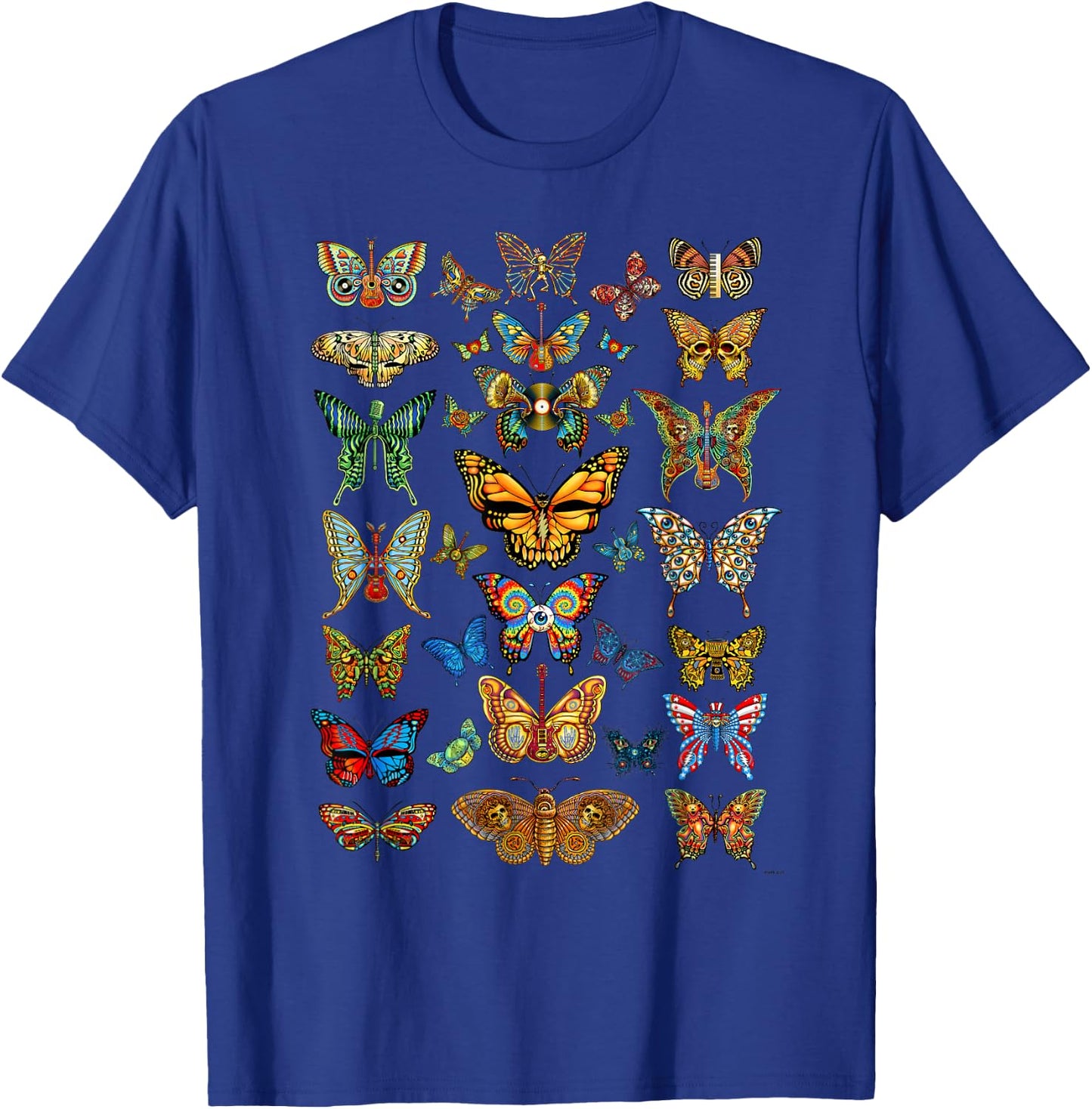 Dead Butterflies - Emek Artman T-Shirt - T-Shirt | Royal