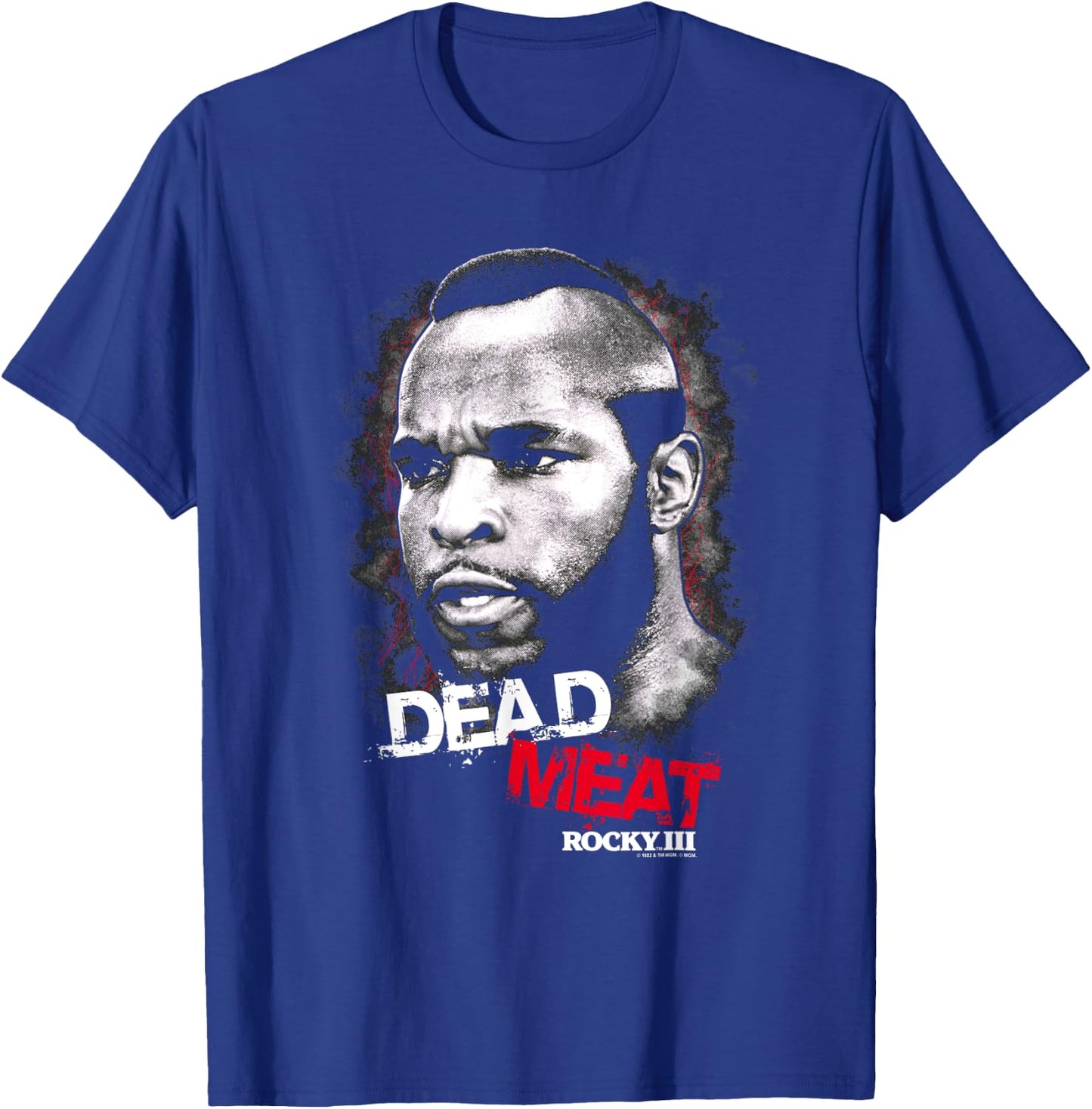 Rocky III Dead Meat T-Shirt - T-Shirt | Royal